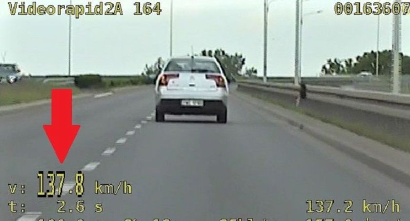 Jechał w obszarze zabudowanym 137 km/h, został zatrzymany przez wrocławską grupę SPEED