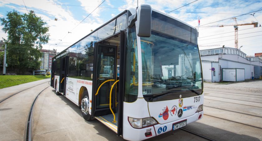 Zostań dawca krwi- wrocławskie MPK promuje krwiodawstwo