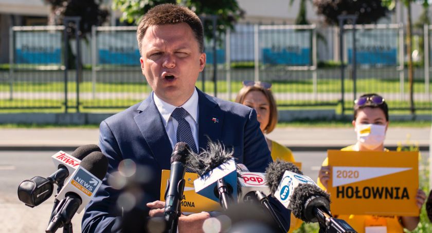 Państwo i kościół na swoje miejsca”  Wystąpienie Szymona Hołowni, niezależnego kandydata na prezydenta