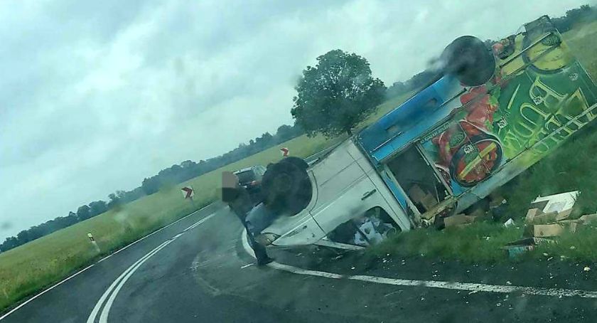 Kolejna kolizja na DK-39 pod Strzelinem