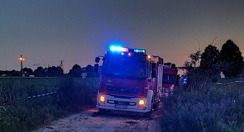 Katastrofa śmigłowca w Strzegomiu. Nie żyją dwie osoby