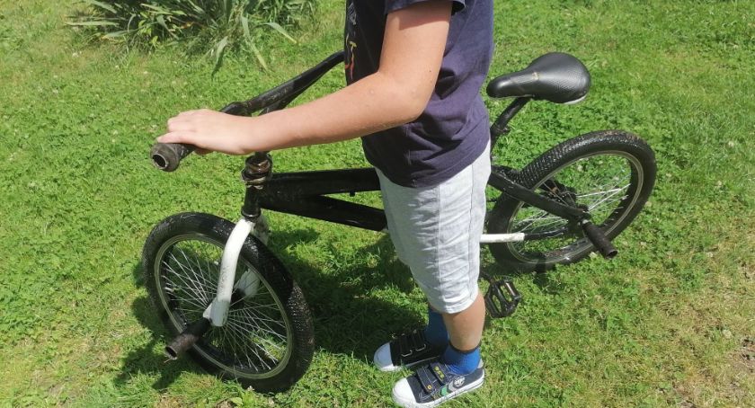 Ukradł dziecięcy rowerek, wpadł w ręce policjantów już po kilkunastu minutach