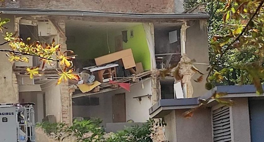 Wybuch gazu w Świdnicy. Zawaliła się ściana kamienicy