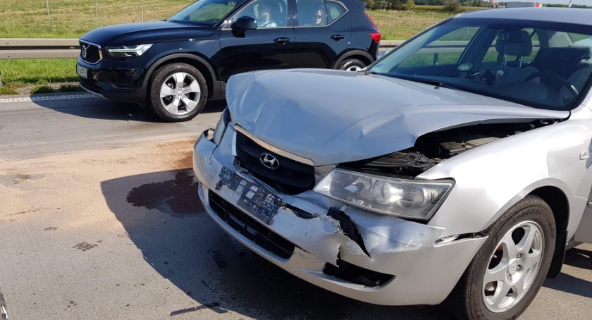 Trzy kolizje w jednym czasie na A4