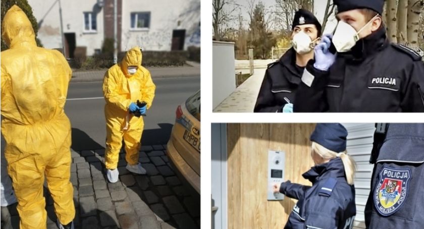 Kolejne dni działań policjantów w stanie zagrożenia epidemicznego