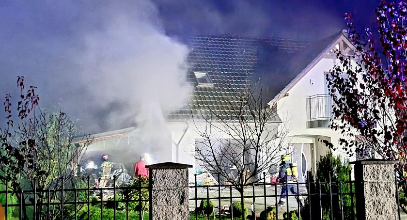 Pożar kotłowni w Jaksinie