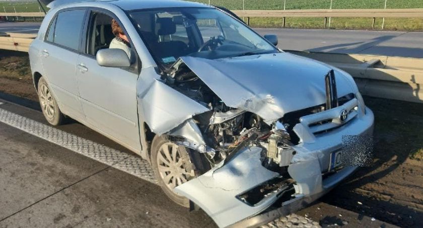 W korku na A4 zderzyły się trzy samochody