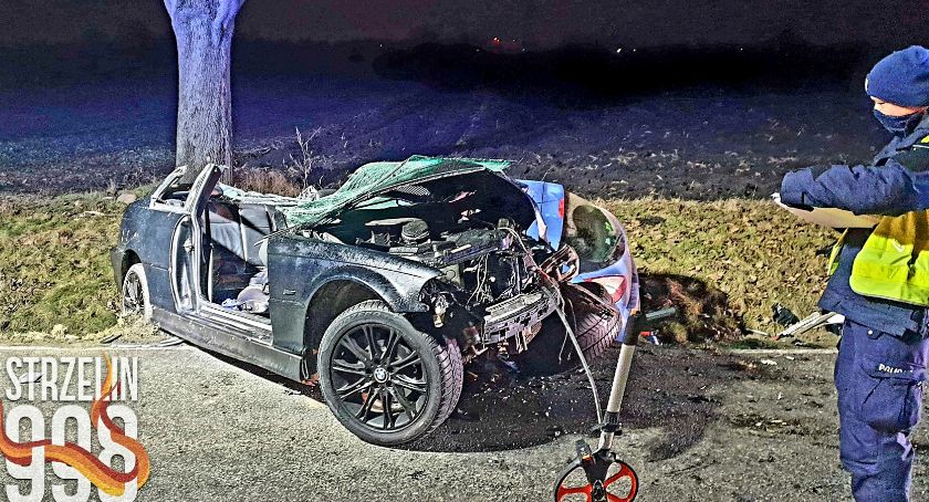 Wypadek trzech pojazdów na trasie Strzelin-Wrocław