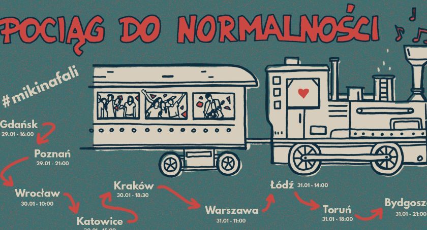Pociąg do normalności czyli szczepienie ludzkich serc na wrocławskim Dworcu Głównym