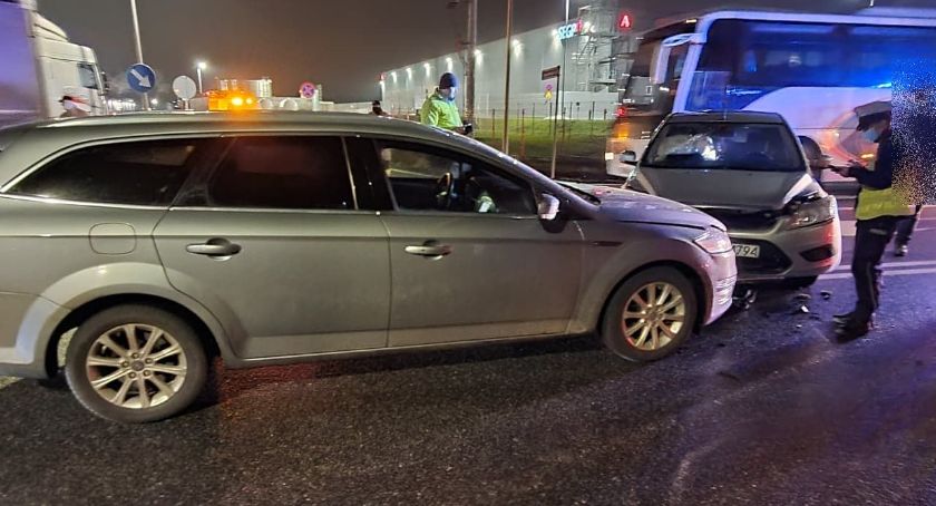 Wymuszenie pierwszeństwa przy zjeździe na autostradę A4