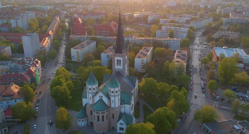 Wrocław z Góry - Kościół św. Karola Boromeusza