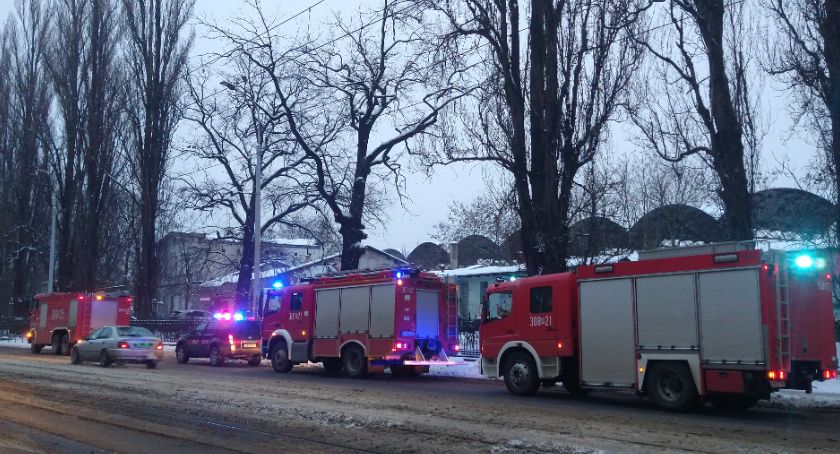 Wrocław. Pożar przy ulicy Małachowskiego