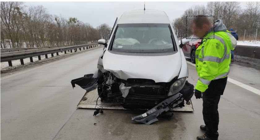 Wypadek na 146 km autostrady A4