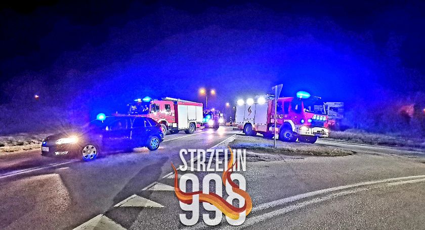 Wypadek na Wojska Polskiego w Strzelinie