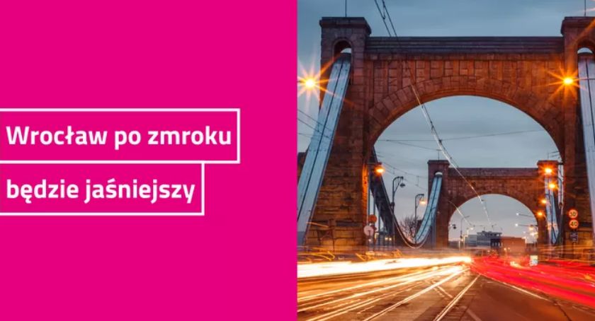 Wrocław po zmroku będzie jaśniejszy