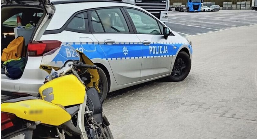 Policyjny pościg za motocyklistą. Mężczyzna miał wiele na sumieniu