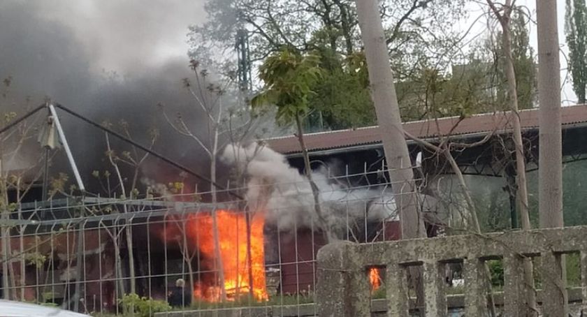  Pożar na Dworcu Świebodzkim. Spłonął kolejny wagon