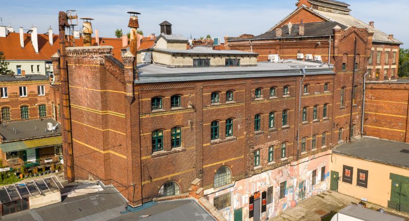 Wrocław z góry. Browar Mieszczański.