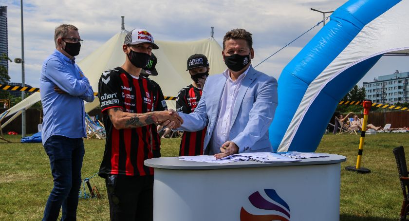 Współpraca Aquaparku Wrocław z zawodnikami Betard Sparty Wrocław