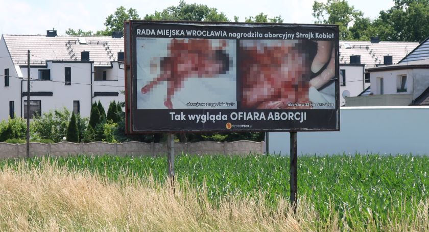 Siechnice. Makabryczne zdjęcia martwych płodów straszą mieszkańców