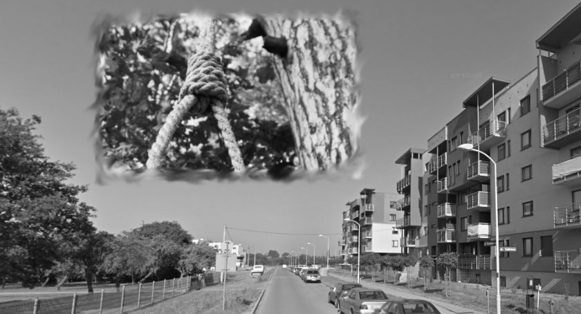 Wrocław. Spacerowicz odnalazł ciało młodego samobójcy przy ul. Cynamonowej
