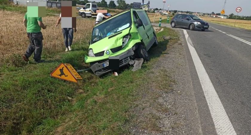 Kolejne dziś zderzenie na drodze krajowej numer 5