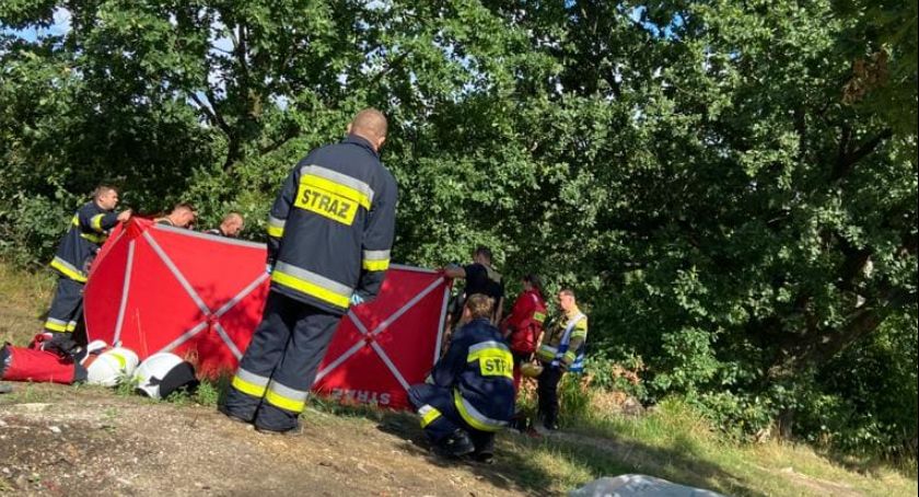 Tragiczna śmierć 25-latki na terenie kamieniołomu koło Sobótki