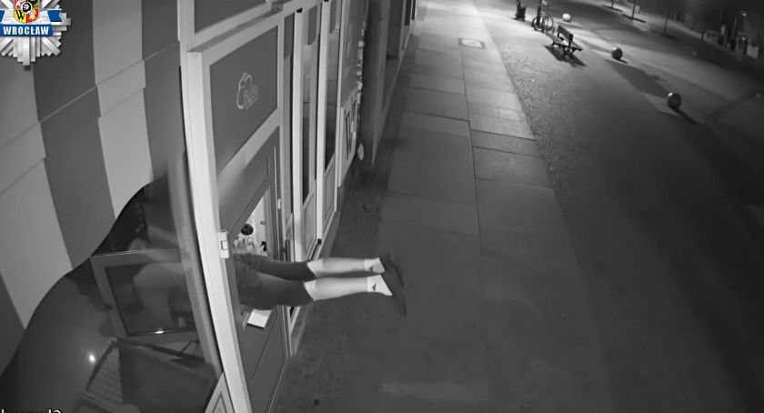 Włamał się do prawie 30 lokali usługowych na terenie Wrocławia - zatrzymali go policjanci z Ołbina