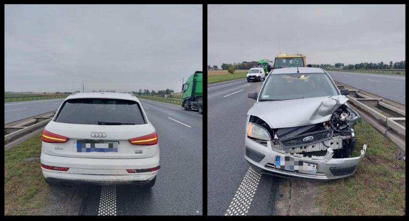 Wypadek z udziałem pojazdu europoseł Beaty Szydło na A4 pod Wrocławiem