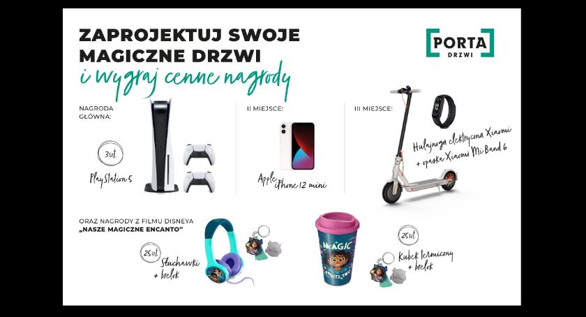 Zaprojektuj magiczne drzwi – wygraj konsolę PlayStation5
