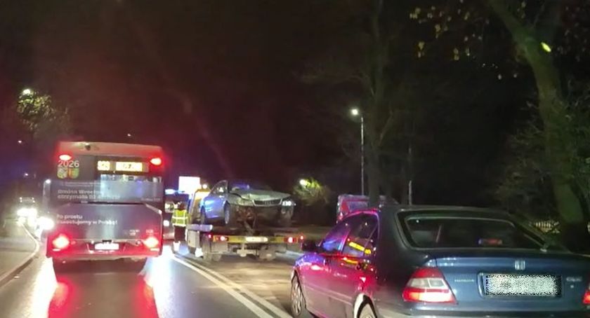 Wypadek w Leśnicy. Sprawcą pijany obywatel Ukrainy