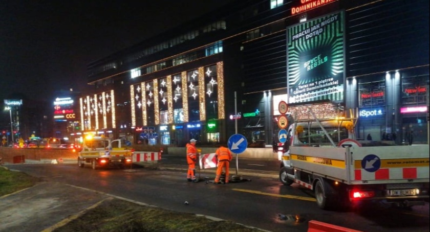 Zakończenie prac remontowych i przywróceniu pełnego ruchu w tunelu samochodowym północnym pod pl. Dominikańskim