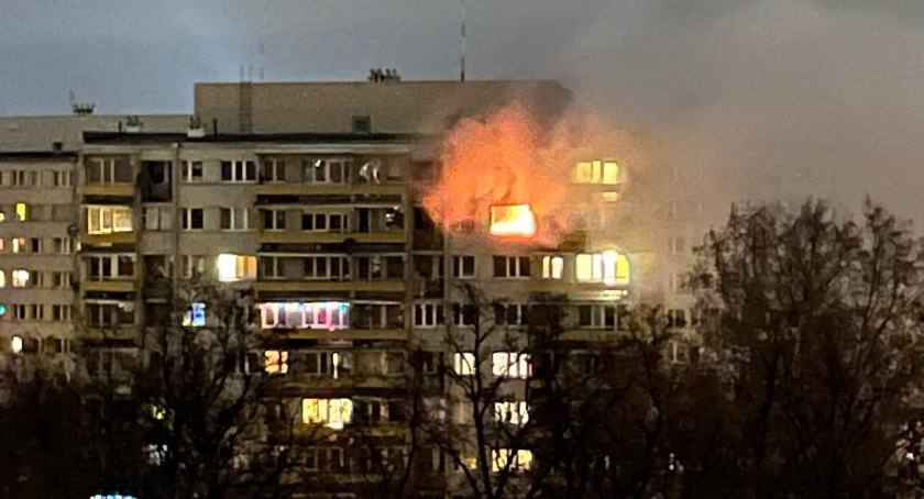 Tragiczny pożar na Popowicach. Nie żyje 76-letnia kobieta