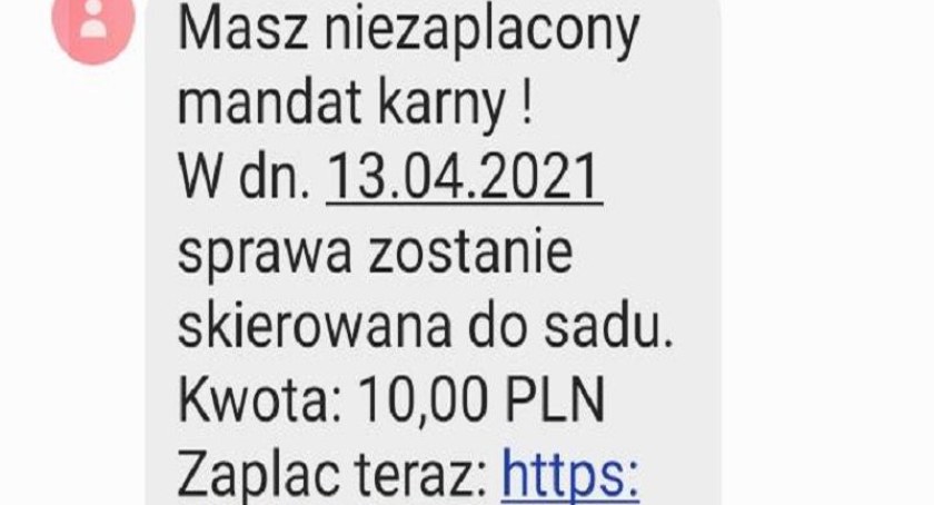 Nie klikaj w nieznane linki. Uważaj na to, co przychodzi w wiadomościach SMS