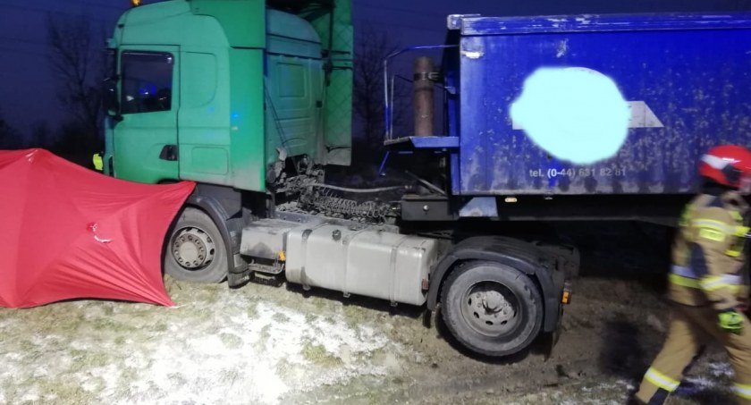 Tragiczna informacja z autostrady A4 - Nie żyje kierowca ciężarówki.