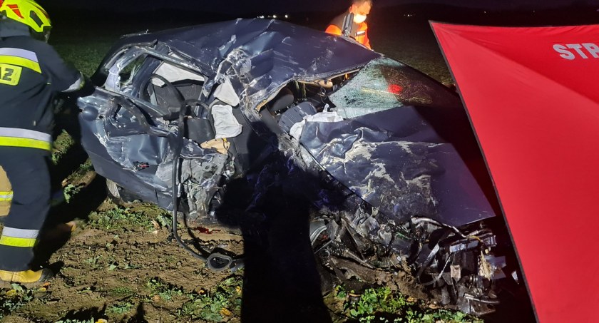 Śmiertelny wypadek pod Jaworem
