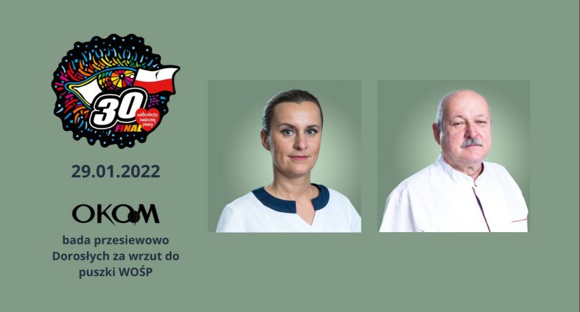 Bezcenne badanie wzroku. Okuliści z kliniki OKO. M zbadają Twoje oczy i.... dobre serce