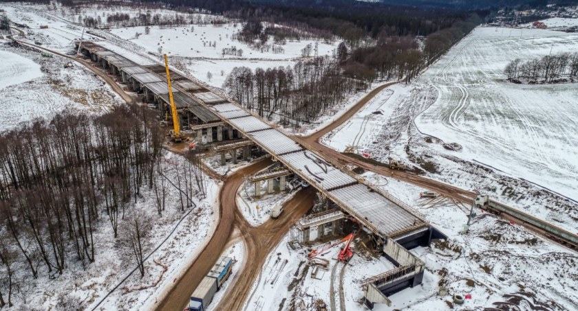 Fotorelacja z budowy drogi ekspresowej S3 między Kamienną Górą a granicą państwa w Lubawce