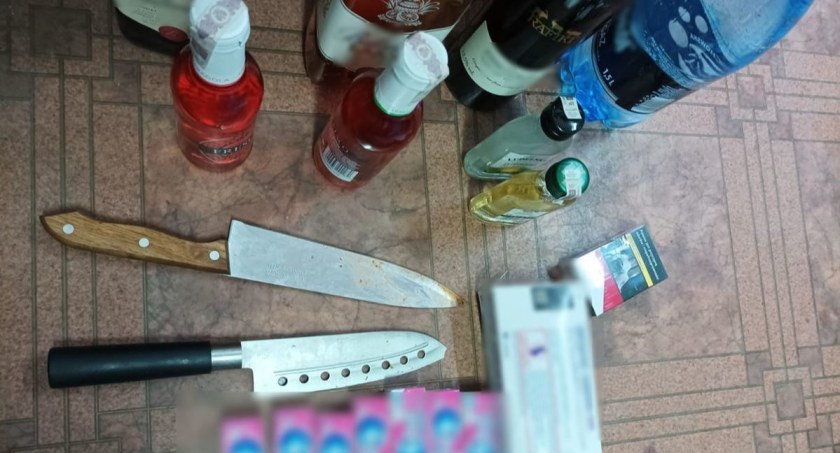 Z nożem w ręku sterroryzował pracowników sklepu - został zatrzymany przez wrocławskich policjantów