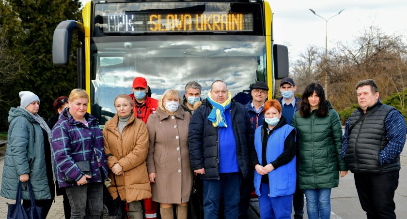 Solidarni z Ukrainą. MPK wspiera swoich pracowników