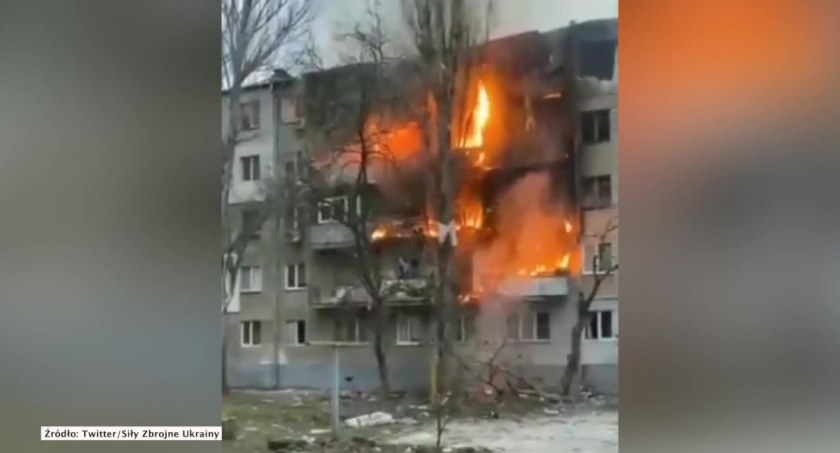 Rosjanie kontynuują ataki rakietowe na ukraińskie miasta. Zniszczenia w Mikołajowie