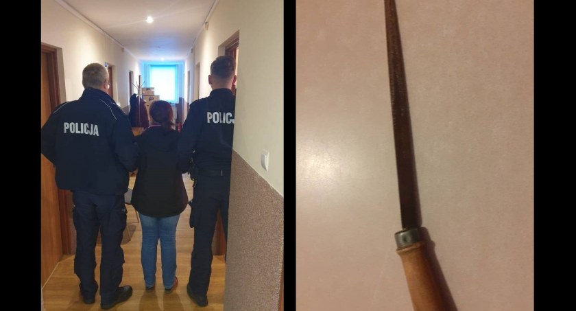 Jelcz-Laskowice. 60-letnia kobieta próbowała okraść sklep terroryzując ekspedientkę pilnikiem. Zatrzymał ją jeden z klientów