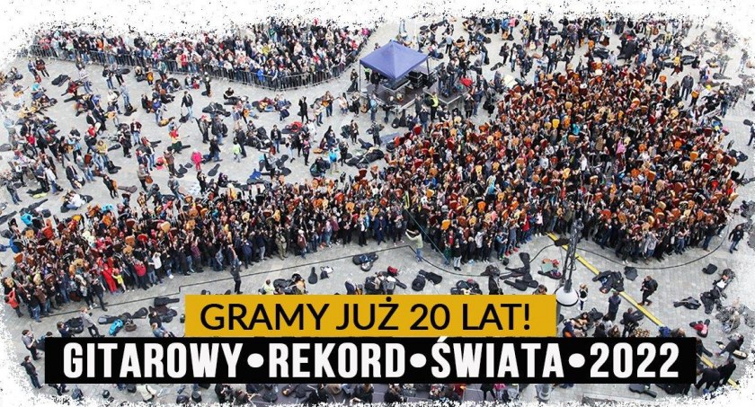 Gitarowy Rekord Świata już w przyszłym tygodniu! Ruszyła rejestracja uczestników