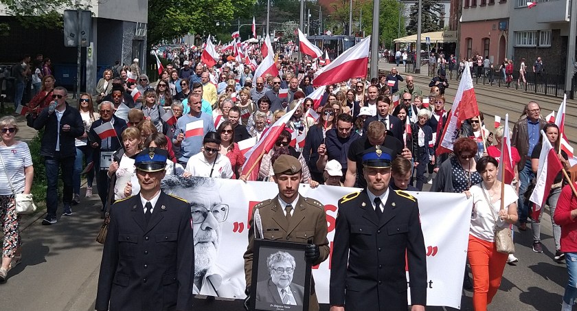 Wrocław. Marsz Pamięci Zbigniewa Hałata