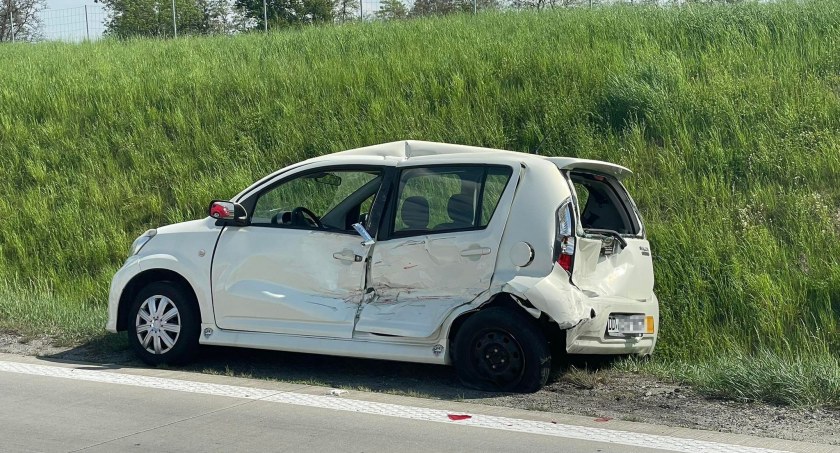 Potężne utrudnienia na A4. Powodem kolizja 3 pojazdów na 134 kilometrze w kierunku Wrocławia
