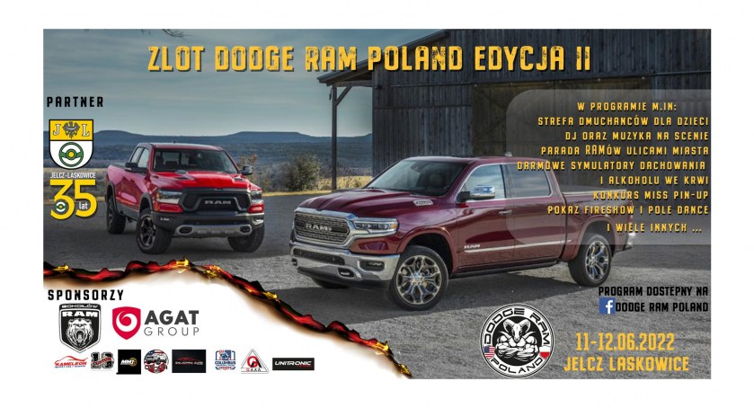 Jelcz - Laskowice. ZLOT DODGE RAM POLAND - edycja II