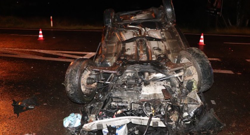 Tragiczny wypadek na DK8. Nie żyje 32-letni mężczyzna