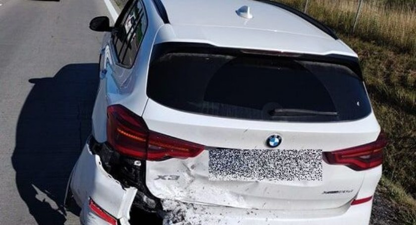 Autostrada A4 - Najechanie na tył