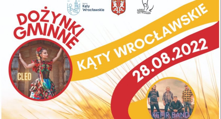 Dożynki Gminne - Kąty Wrocławskie. Na scenie wystąpi CLEO