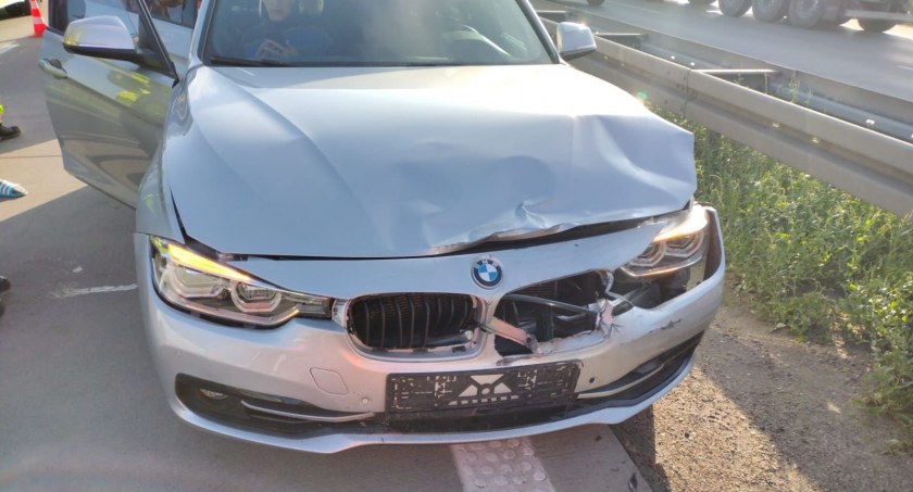 Uwaga na utrudnienia na A4 w kierunku Zgorzelca. Poszkodowana została jedna osoba